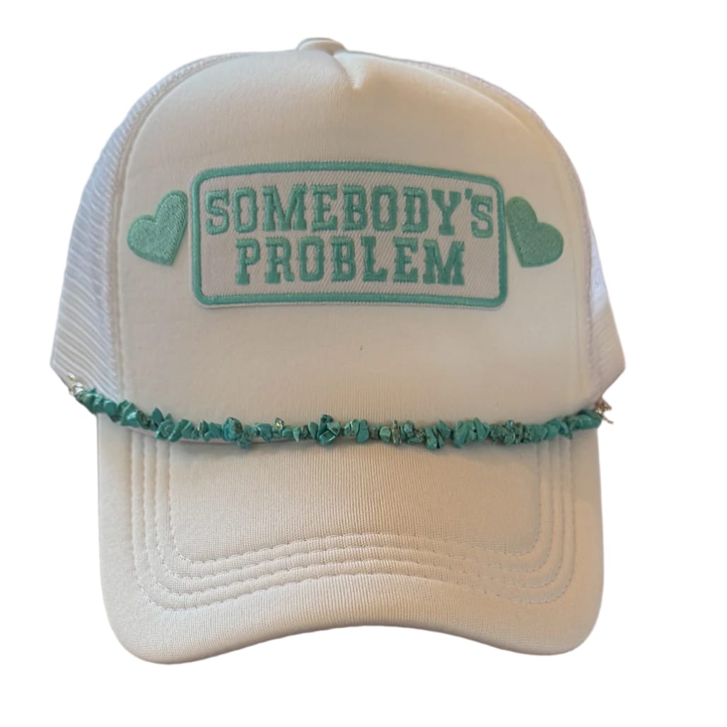 On A Whim Hats Somebody’s Problem -Turquoise