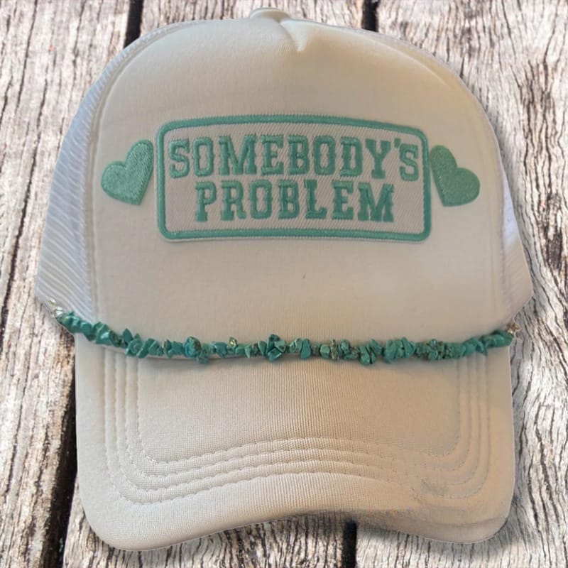 On A Whim Hats Somebody’s Problem -Turquoise