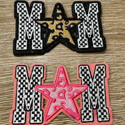 On A Whim Hats Star Mom Iron-On Patch