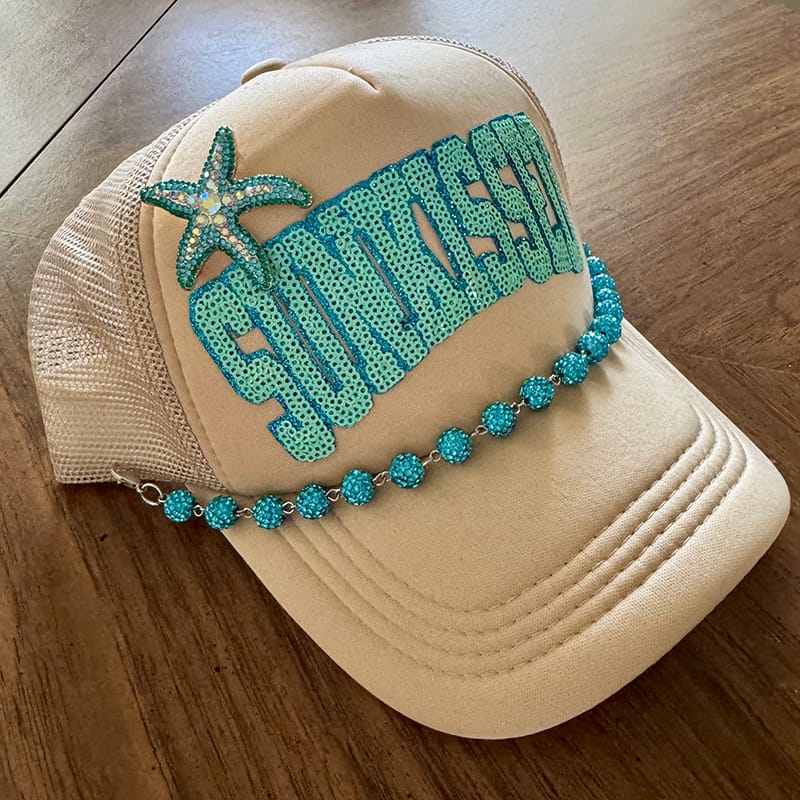 On A Whim Hats Sunkissed Trucker Hat