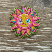 On A Whim Hats Sunshine  Iron-On Patch