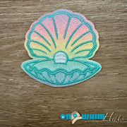On A Whim Hats The Pearl Iron-On Patch