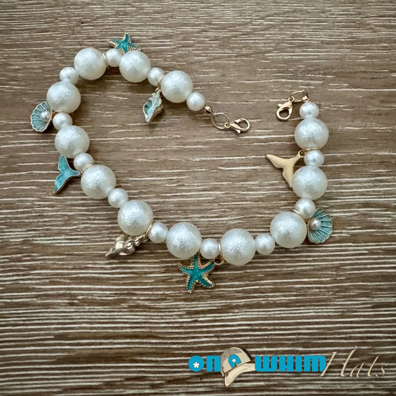 On A Whim Hats Turquoise Beach Hat Chain