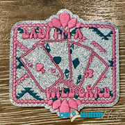 On A Whim Hats Vegas Sparkly Patch