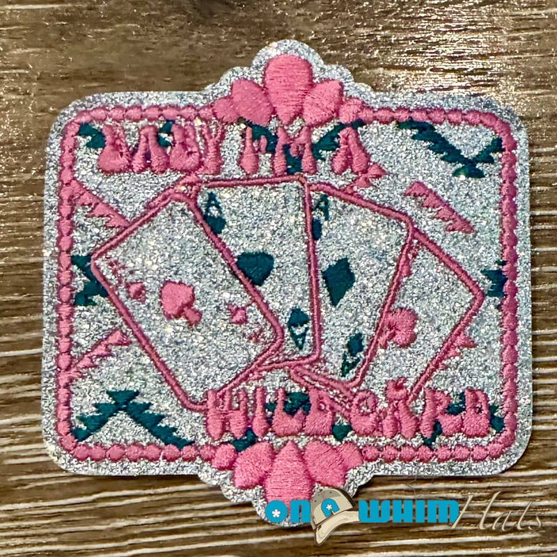 On A Whim Hats Vegas Sparkly Patch