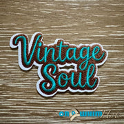 On A Whim Hats Vintage  Iron-On Patch