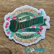 On A Whim Hats Vintage Iron-On Patch