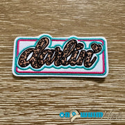 On A Whim Hats Western Darlin' Iron-On Patch