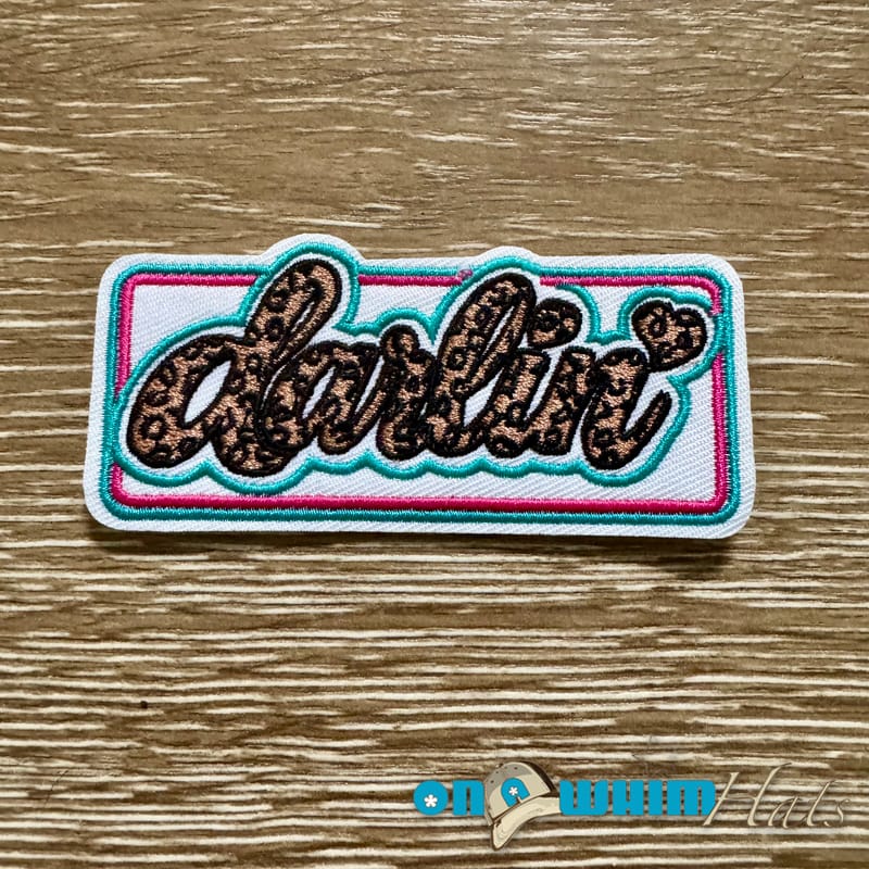 On A Whim Hats Western Darlin' Iron-On Patch