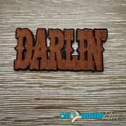 On A Whim Hats Western Darlin' Iron-On Patch