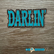 On A Whim Hats Western Darlin' Iron-On Patch