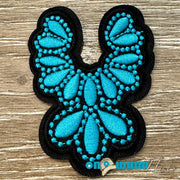 On A Whim Hats Western Embroidered Patch