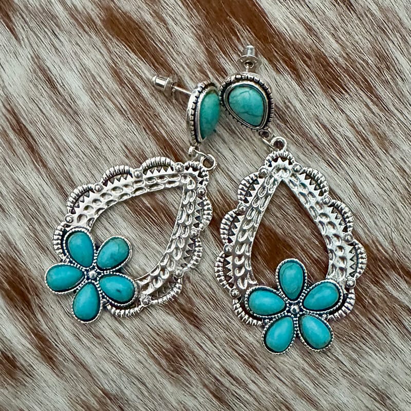 On A Whim Hats Western Girl Earrings