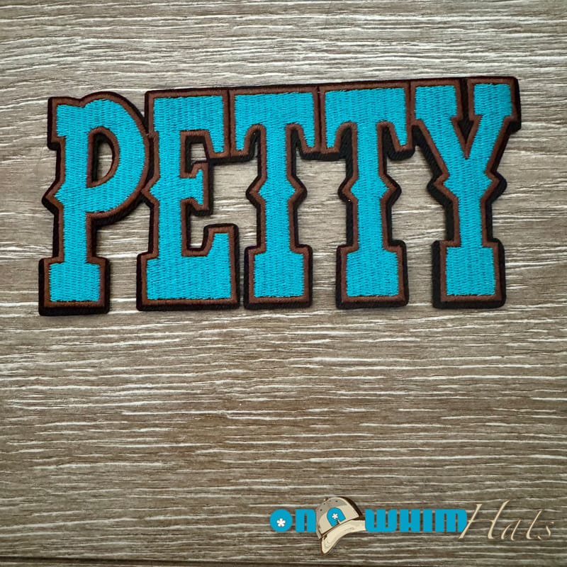 On A Whim Hats Western Petty Iron-On Patch