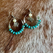 On A Whim Hats Wild Bloom Charm Earrings