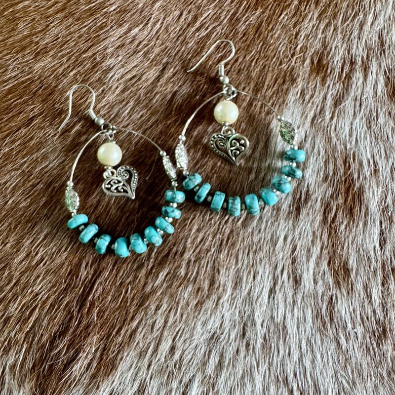 On A Whim Hats Wild Bloom Charm Earrings
