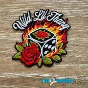 On A Whim Hats Wild Thing Iron-On Patch