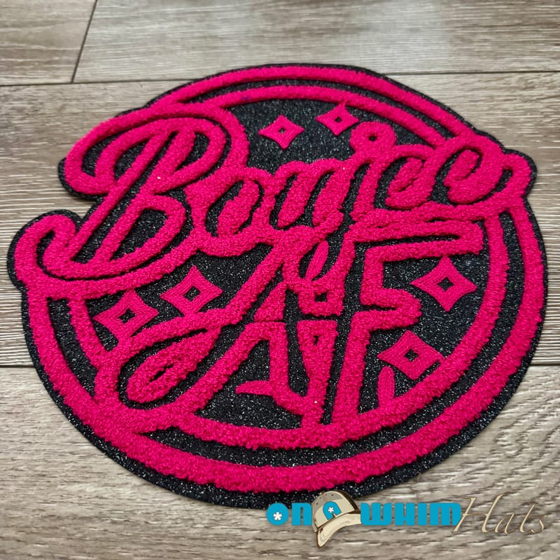 On A Whim Hats XL Boujee AF Iron-On Patch