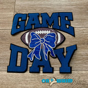 On A Whim Hats XL Game Day Iron-On Patch
