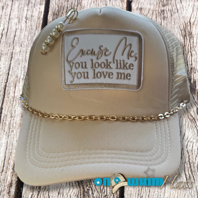 On a whim Hats You Look Like You Love Me - Gold