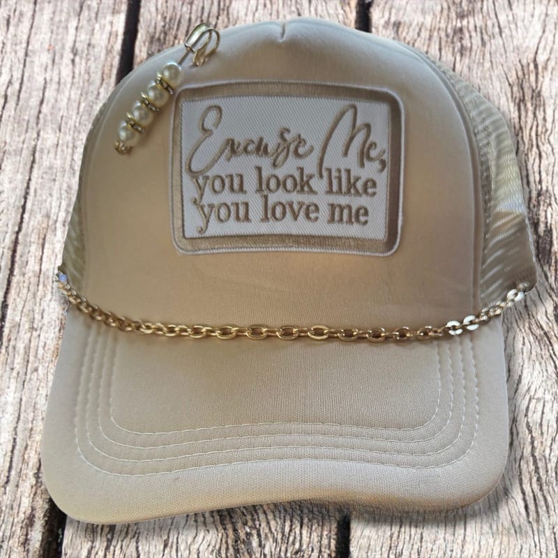 On A Whim Hats You Look Like You Love Me - Gold