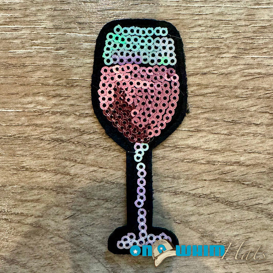 Cheers Sequin Iron-On Patch
